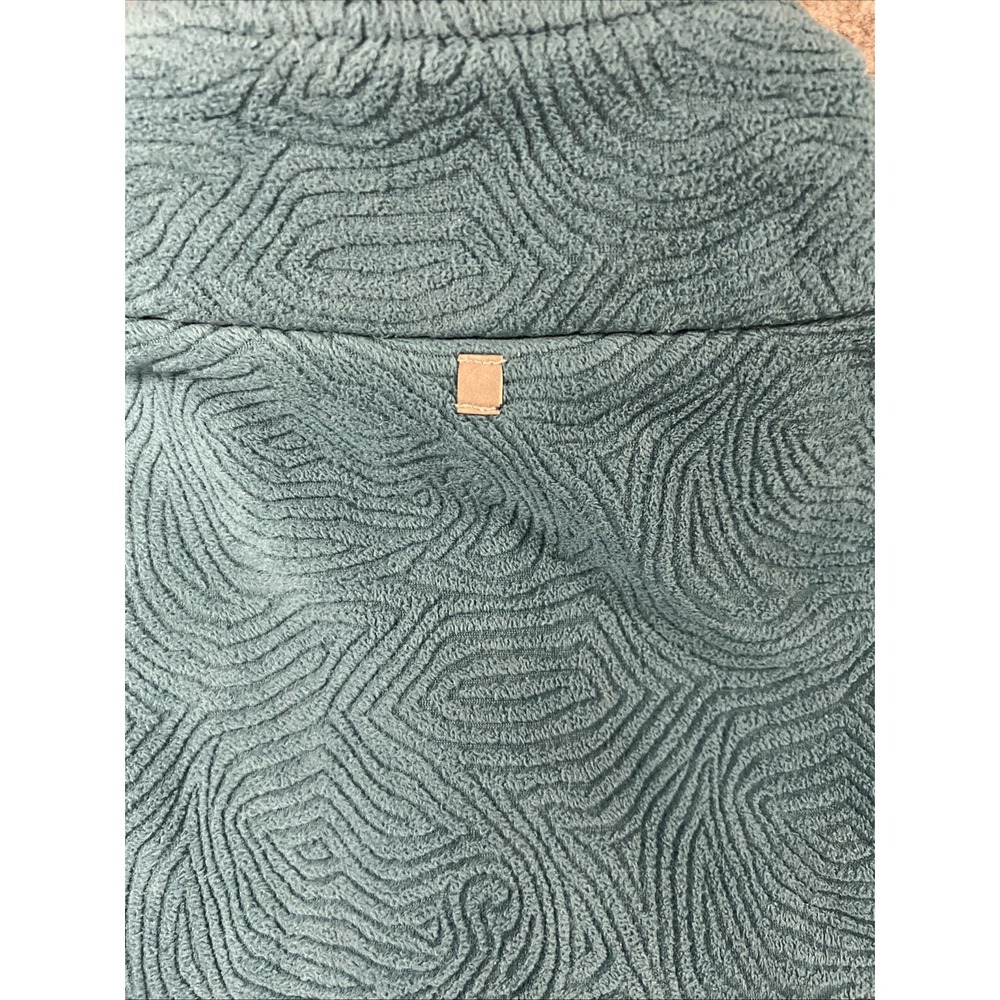 L.L. Bean Women's Full-Zip Fleece Jacket Teal Swirl Pattern Size Small Regular - Picture 9 of 13